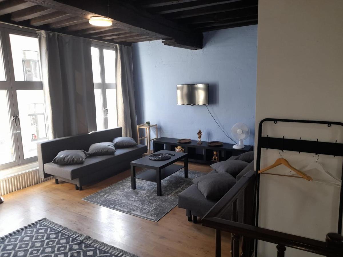 Blue Apartment In The Old Town Antwerp Exterior photo